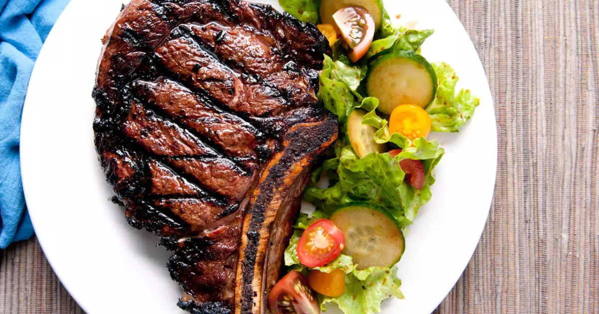 Côte de boeuf aux épices