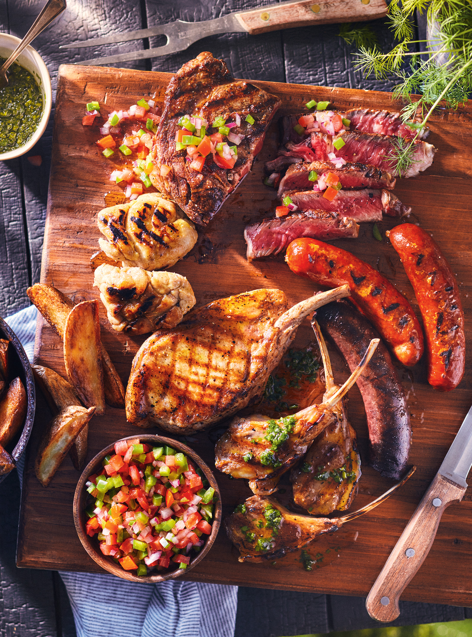 Planche de grillade